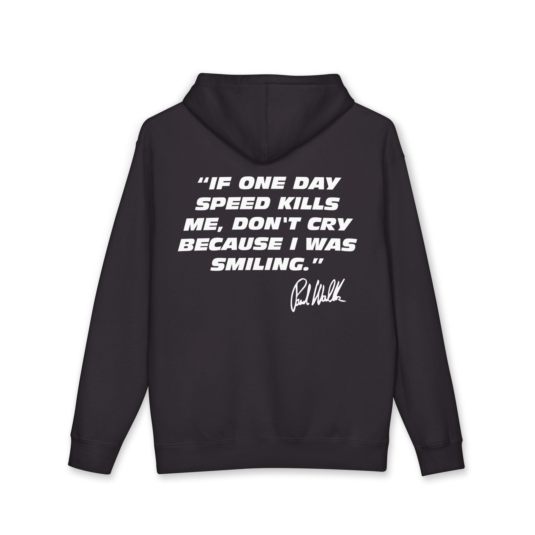 "IF ONE DAY" Black Hoodie