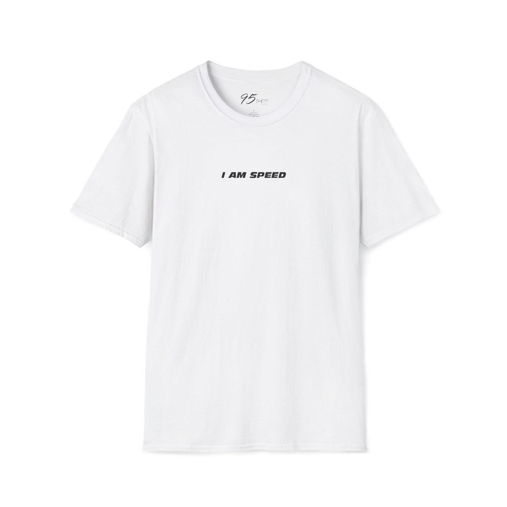 "I AM SPEED" White T-Shirt