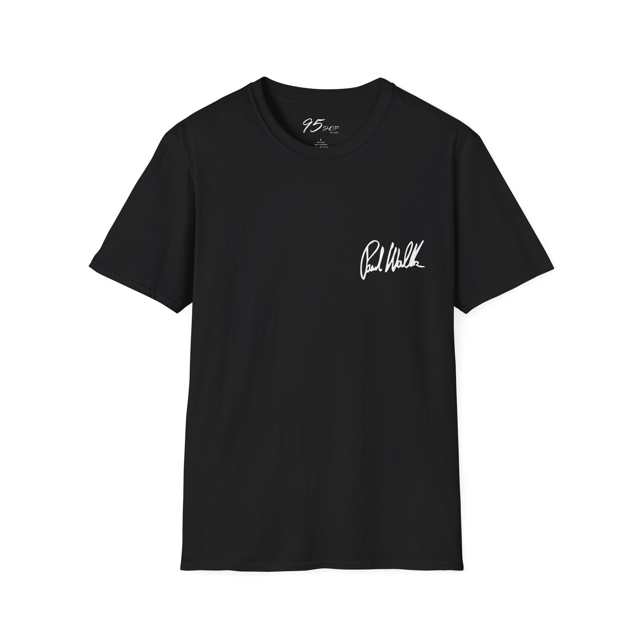 "IF ONE DAY" Black T-shirt