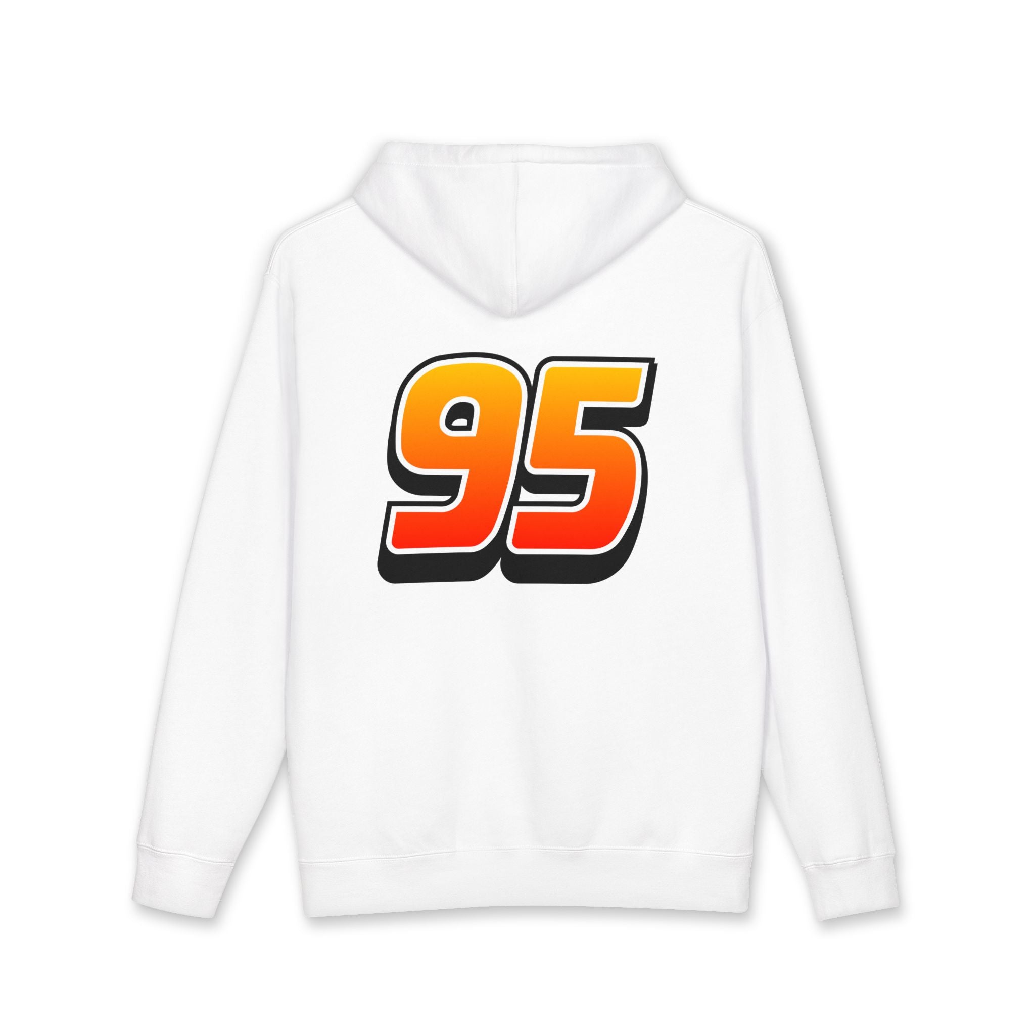 "I AM SPEED" White Hoodie