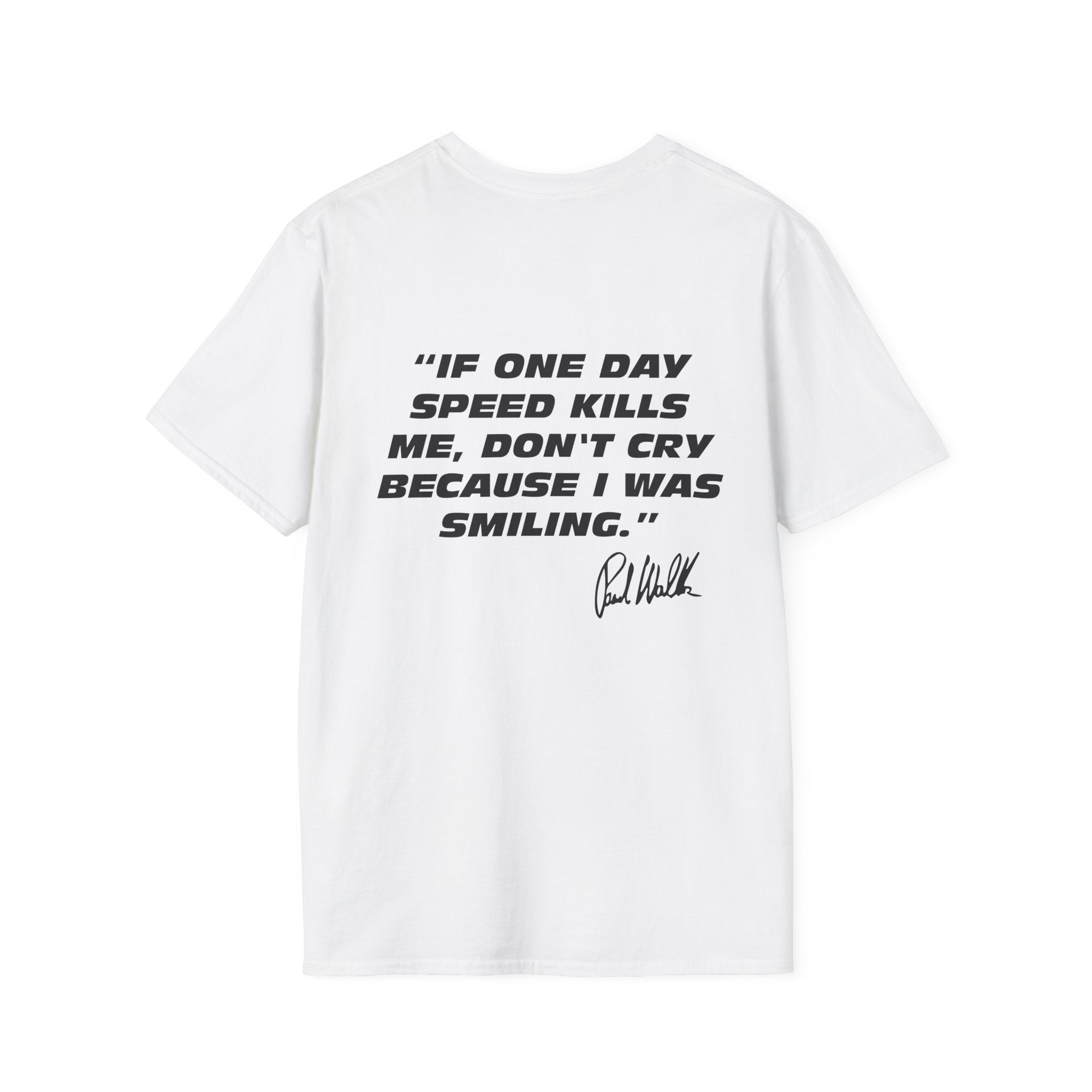 "IF ONE DAY" White T-shirt