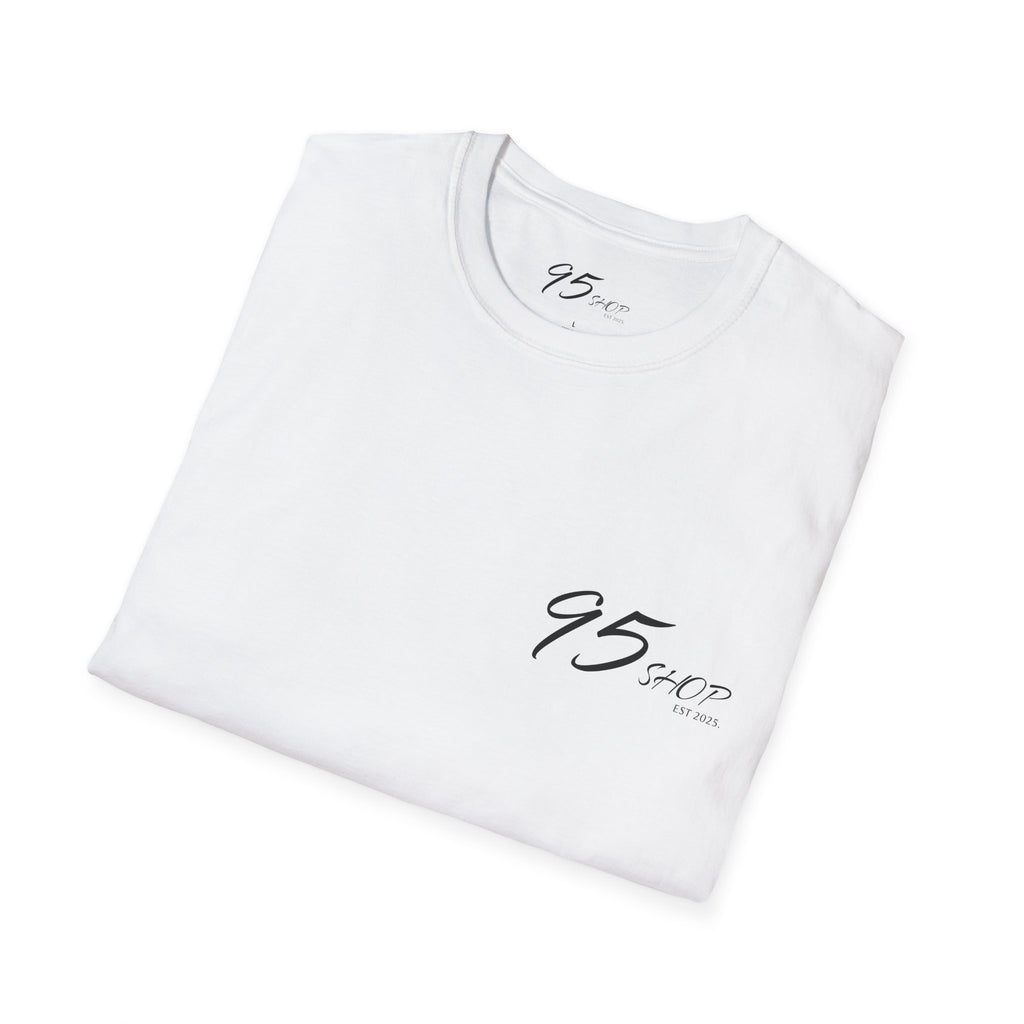 "WAITING FOR THE RIGHT PORSCHE" White T-shirt