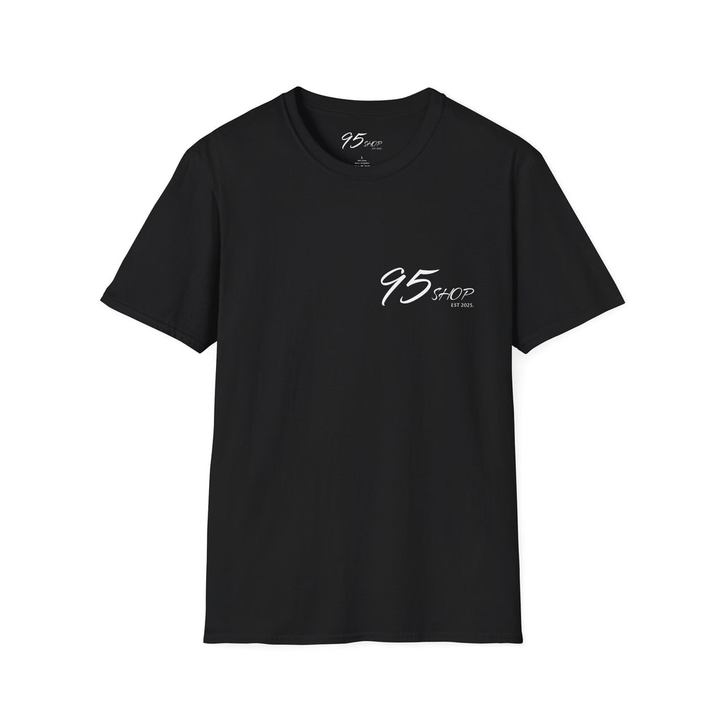 "WAITING FOR THE RIGHT PORSCHE" Black T-shirt