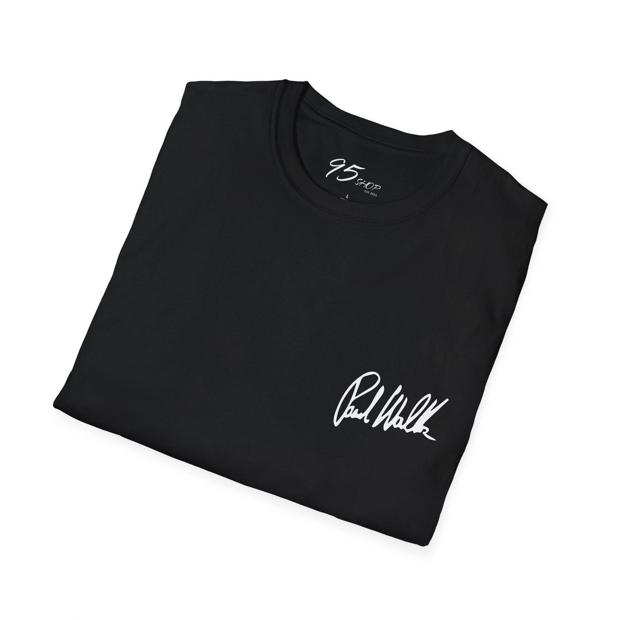 "IF ONE DAY" Black T-shirt