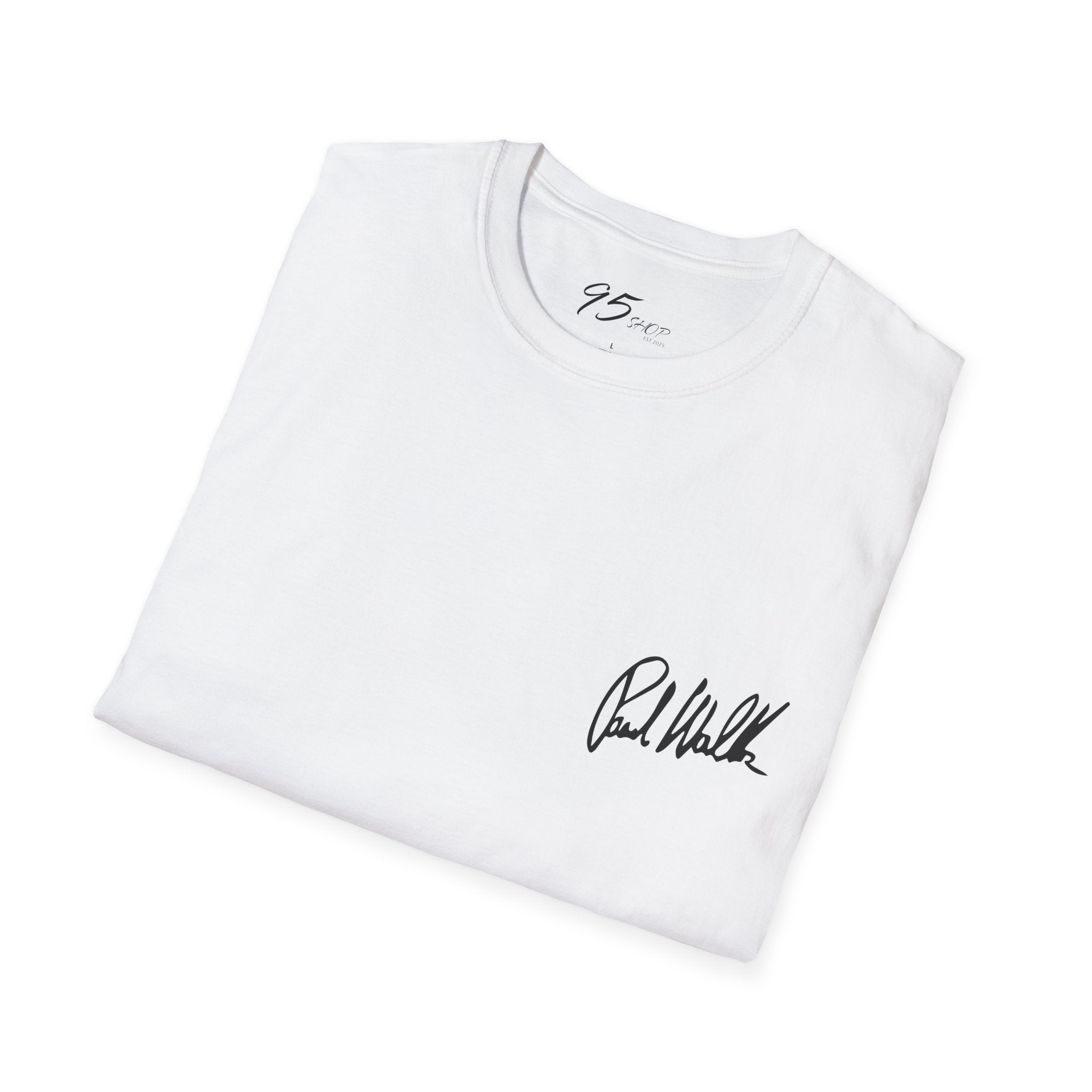 "IF ONE DAY" White T-shirt